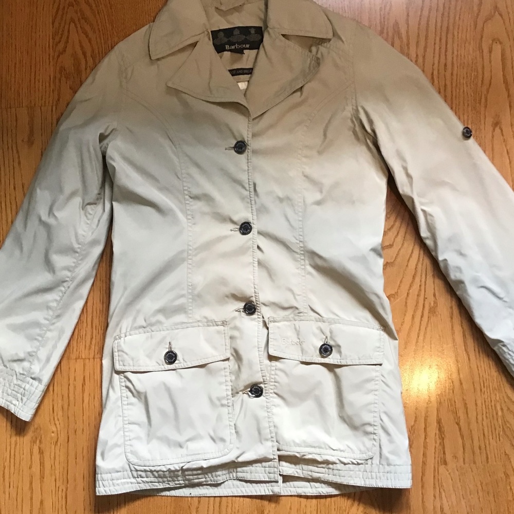 Barbour Women's Lightweight Beige Jacket